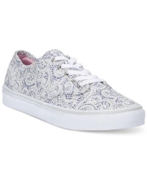 Vans Women's Camden Stripe Lace-up Sneakers Women's Shoes