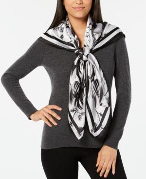 Vince Camuto Hanabi Floral Oversized Square Scarf