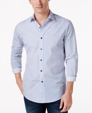 Club Room Men's Shell-print Shirt, Only At Macy's