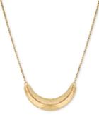 Lucky Brand Gold-tone Dimensional 23 Slider Necklace