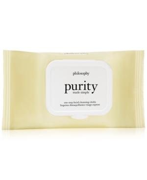 Philosophy Purity Made Simple One-step Facial Cleansing Cloths, 15-pc.