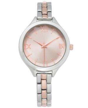 Charter Club Women's Two-tone Bracelet Watch 33mm, Created For Macy's