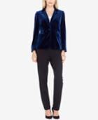 Tahari Asl Velvet One-button Blazer, Regular & Petite