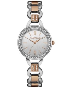 Caravelle New York By Bulova Women's Two-tone Stainless Steel Bracelet Watch 28mm 45l157