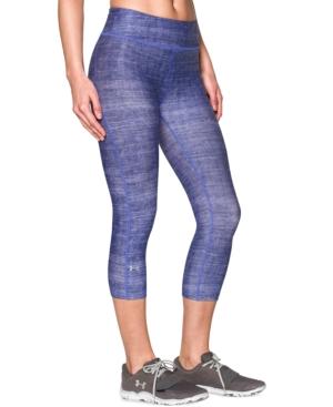 Under Armour Alpha Heatgear Cropped Printed Leggings