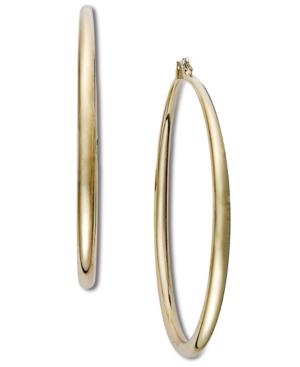 I.n.c. Gold-tone Large Hoop Earrings