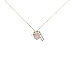 Kitsch Guiding Gems Rose Quartz Cluster Charms Boxed Necklace
