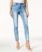 Nanette Lepore Gramercy Blossom Wash Skinny Jeans