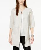 Alfani Prima Faux-suede Car Coat, Only At Macy's