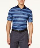 Greg Norman For Tasso Elba Men's Sublimated-stripe Golf Polo, Only At Macy's