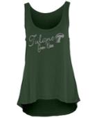 Step Ahead Women's Tulane Green Wave Bruno Liquid Tank Top