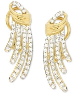 Wrapped In Love Diamond Drop Earrings (1 Ct. T.w.) In 14k Gold, Created For Macy's