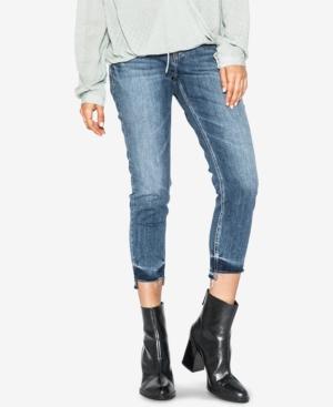 Silver Jeans Co. Kenni Cropped Slim Boyfriend Jeans