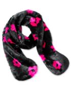 Betsey Johnson Xox Trolls Floral Faux-fur Muffler, Only At Macy's