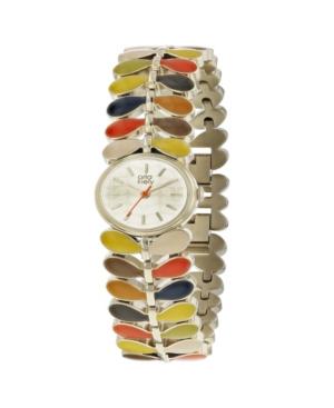 Orla Kiely Watch, Multi Color Bracelet, Double Jewelry Clasp