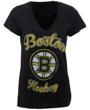 G3 Sports Women's Short-sleeve Boston Bruins V-neck T-shirt