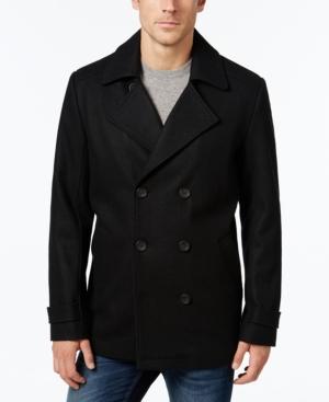 Calvin Klein Men's Wool Blend Peacoat
