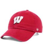 '47 Brand Wisconsin Badgers Ncaa Clean-up Cap