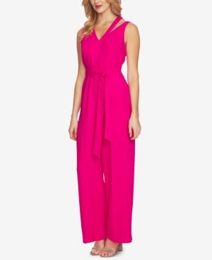 Cece Cutout V-neck Tie-waist Jumpsuit