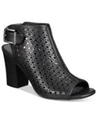 White Mountain Serina Block Heel Sandals Women's Shoes