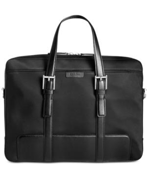 Calvin Klein Men's Nylon Attache Case