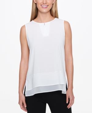 Tommy Hilfiger Layered-hem Top