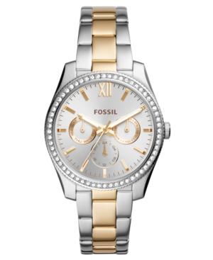 Fossil Women's Scarlette Two-tone Stainless Steel Bracelet Watch 38mm