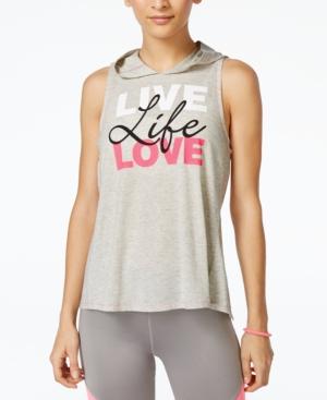 Energie Active Juniors' Hallie Tulip-back Graphic Hoodie