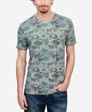 Lucky Brand Men's Novelty Palm Tree-print T-shirt
