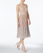 Adrianna Papell Embellished A-line Dress