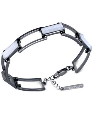 T Tahari Rectangle Stone Linked Bracelet
