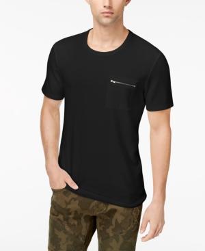 Inc International Concepts Men's Zip-pocket T-shirt, Created For Macy's