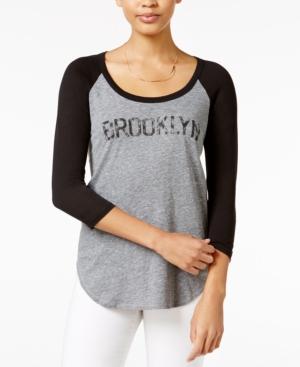 Rachel Rachel Roy Graphic Baseball T-shirt