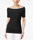 Ny Collection Off-the-shoulder Sweater