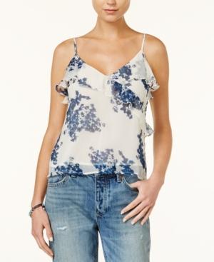 Lucky Brand Zoe Ruffled Chiffon Camisole