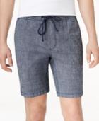 American Rag Men's Classic-fit Stretch Chambray Drawstring Shorts, Only At Macy's