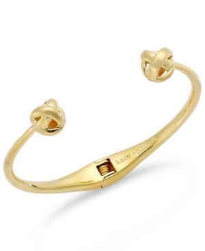 Kate Spade New York Gold-tone Knot Cuff Bracelet
