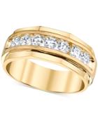 Men's Diamond Channel-set Band (1 Ct. T.w.) In 10k Gold