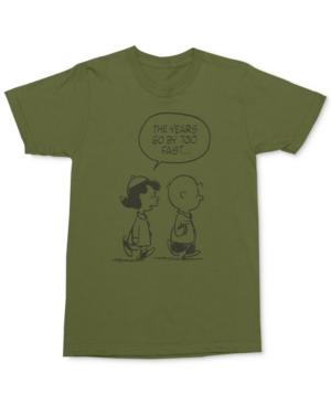 Mighty Fine Men's Charlie Brown & Luci Van T-shirt