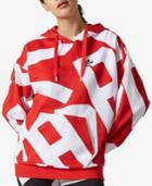 Adidas Originals Cotton Over-sized Printed Hoodie