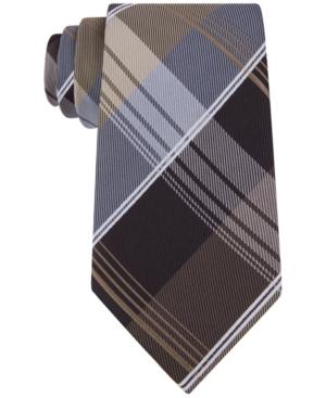 Geoffrey Beene Men's P For Plaid Tie