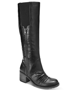 Bare Traps Dallia Block-heel Boots Women's Shoes