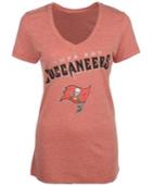 5th & Ocean Women's Tampa Bay Buccaneers Tri-natural T-shirt