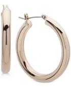 Dkny 1 1/5 Thick Hoop Earrings, Created For Macy's