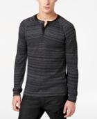 Guess Men's Space-dyed Henley