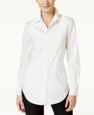 Cece By Cynthia Steffe Long-sleeve Button-down Shirt