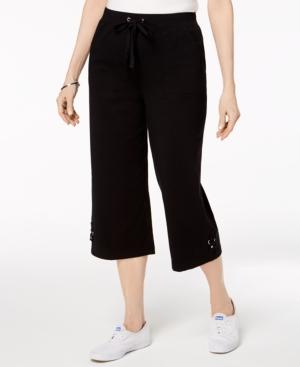 Karen Scott Drawstring Capri, Created For Macy's