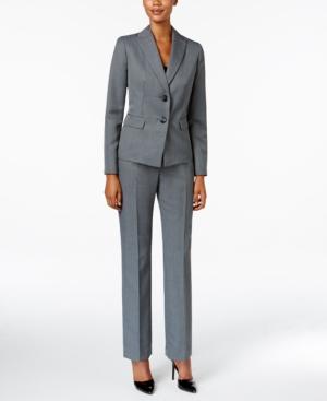 Le Suit Two-button Notched-lapel Pantsuit