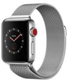Apple Watch Series 3 (gps + Cellular), 38mm Stainless Steel Case With Milanese Loop
