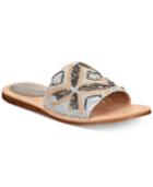 Lucca Lane Valia Slip-on Flat Sandals Women's Shoes